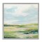 Stupell Industries Pastel Meadow Landscape Framed Giclee Wall Art Design by June Erica Vess